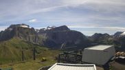 Archived webcam image showing Col Rodella Val di Fassa on 4 Jun 2026 at 10:15