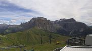 Archived webcam image showing Col Rodella Val di Fassa on 15 Jun 2026 at 10:38