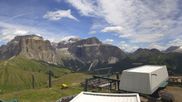 Archived webcam image showing Col Rodella Val di Fassa on 15 Jun 2026 at 12:38