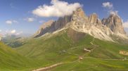 Archived webcam image showing Col Rodella Val di Fassa on 28 Jun 2026 at 10:01