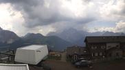 Archived webcam image showing Col Rodella Val di Fassa on 28 Jun 2026 at 12:01