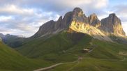 Archived webcam image showing Col Rodella Val di Fassa on 20 Jul 2026 at 06:39