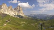 Archiviertes Webcam Bild: Col Rodella Panorama am 02.08.2026 um 10:10 Uhr