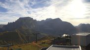 Archived webcam image showing Col Rodella Val di Fassa on 18 Sep 2026 at 08:01