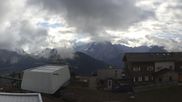 Archived webcam image showing Col Rodella Val di Fassa on 18 Sep 2026 at 10:01
