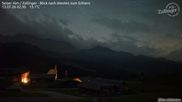 Archiviertes Webcam Bild: Seiser Alm: Webcam am Almgasthof Zallinger am 13.07.2026 um 02:21 Uhr