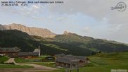 Archiviertes Webcam Bild: Seiser Alm: Webcam am Almgasthof Zallinger am 27.08.2026 um 07:23 Uhr