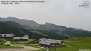 Archiviertes Webcam Bild: Seiser Alm: Webcam am Almgasthof Zallinger am 27.08.2026 um 14:23 Uhr