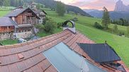 Archived webcam image showing Hotel Ansitz Jakoberhof St. Ulrich on 2 Aug 2026 at 06:05