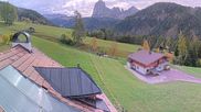 Archiviertes Webcam Bild: St. Ulrich/Gröden: Panoramablick am Hotel Ansitz Jakoberhof am 15.10.2026 um 10:12 Uhr