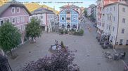 Archived webcam image showing St. Ulrich: Village Center on 29 May 2026 at 07:54