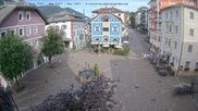 Archived webcam image showing St. Ulrich: Village Center on 21 Jun 2026 at 08:00