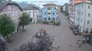 Archived webcam image showing St. Ulrich: Village Center on 2 Aug 2026 at 06:01