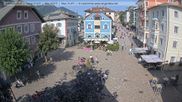 Archived webcam image showing St. Ulrich: Village Center on 2 Aug 2026 at 10:01