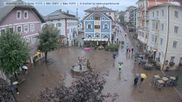Archived webcam image showing St. Ulrich: Village Center on 20 Aug 2026 at 16:14