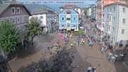 Archived webcam image showing St. Ulrich: Village Center on 20 Aug 2026 at 10:14
