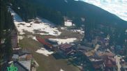 Archived webcam image showing Borovets Base on 24 Apr 2026 at 16:24