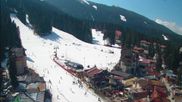 Archived webcam image showing Borovets Base on 16 Mar 2026 at 10:01