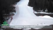 Archived webcam image showing Popangelov Slope II on 12 Apr 2026 at 06:05