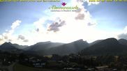 Archiviertes Webcam Bild: Gästehaus Almenrausch am 08.08.2026 um 18:21 Uhr