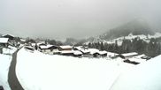 Archived webcam image showing "Almenrausch" Guesthouse Riezlern on 31 Mar 2026 at 16:37