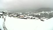 Archived webcam image showing "Almenrausch" Guesthouse Riezlern on 31 Mar 2026 at 10:37