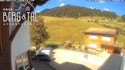 Archived webcam image showing Elisabeth Guesthouse, Hirschegg on 18 Jun 2026 at 10:24