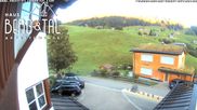 Archived webcam image showing Elisabeth Guesthouse, Hirschegg on 8 Aug 2026 at 07:35