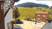 Archived webcam image showing Elisabeth Guesthouse, Hirschegg on 8 Aug 2026 at 14:35