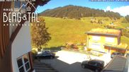 Archived webcam image showing Elisabeth Guesthouse, Hirschegg on 8 Aug 2026 at 10:35