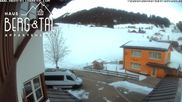Archived webcam image showing Elisabeth Guesthouse, Hirschegg on 26 Feb 2026 at 07:56