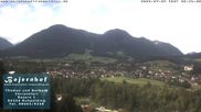 Archived webcam image showing View to Ruhpolding ("Bojernhof") on 4 Jul 2026 at 08:30