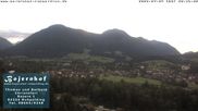 Archived webcam image showing View to Ruhpolding ("Bojernhof") on 4 Jul 2026 at 20:30