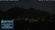 Archived webcam image showing View to Ruhpolding ("Bojernhof") on 12 Jul 2026 at 04:19