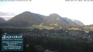 Archived webcam image showing View to Ruhpolding ("Bojernhof") on 12 Jul 2026 at 06:19