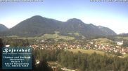 Archived webcam image showing View to Ruhpolding ("Bojernhof") on 12 Jul 2026 at 08:19