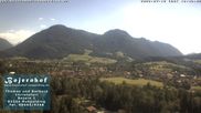 Archived webcam image showing View to Ruhpolding ("Bojernhof") on 12 Jul 2026 at 16:19