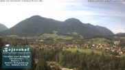 Archived webcam image showing View to Ruhpolding ("Bojernhof") on 24 Aug 2026 at 10:12
