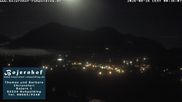 Archived webcam image showing View to Ruhpolding ("Bojernhof") on 26 Aug 2026 at 00:16