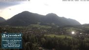 Archived webcam image showing View to Ruhpolding ("Bojernhof") on 26 Aug 2026 at 16:16