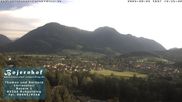 Archived webcam image showing View to Ruhpolding ("Bojernhof") on 26 Aug 2026 at 18:16