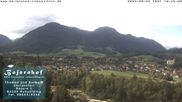Archived webcam image showing View to Ruhpolding ("Bojernhof") on 26 Aug 2026 at 10:16