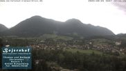 Archived webcam image showing View to Ruhpolding ("Bojernhof") on 26 Aug 2026 at 12:16