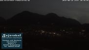 Archiviertes Webcam Bild: Ruhpolding: Bojernhof am 26.08.2026 um 20:36 Uhr