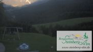 Archived webcam image showing Steinberg-Alm mountain inn on 12 Jul 2026 at 20:56