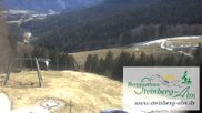 Archived webcam image showing Steinberg-Alm mountain inn on 26 Feb 2026 at 12:55