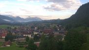 Archived webcam image showing Panoramic view Reit im Winkl on 18 Jun 2026 at 06:17