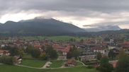 Archived webcam image showing Panoramic view Reit im Winkl on 5 Oct 2026 at 10:55