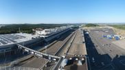 Archived webcam image showing Grand Prix track, Nürburgring on 28 Jul 2026 at 08:00