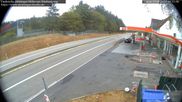 Archived webcam image showing Nürburgring: gas station Döttinger Höhe on 19 Aug 2026 at 08:54